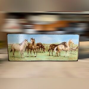 Rustic Western Horse Wall Art – Country Ranch Farmhouse Decor